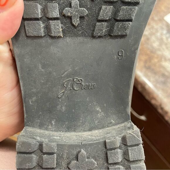 J. Crew Black Waterproof Rain Ankle Boots - Picture 7 of 9